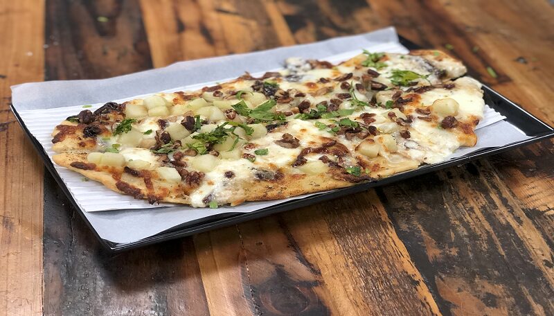 Apple & Burrata Flat