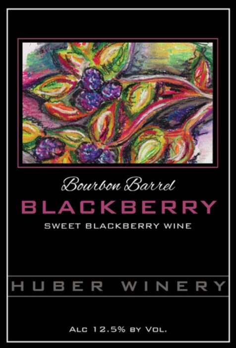 Blackberry Bourbon Wine