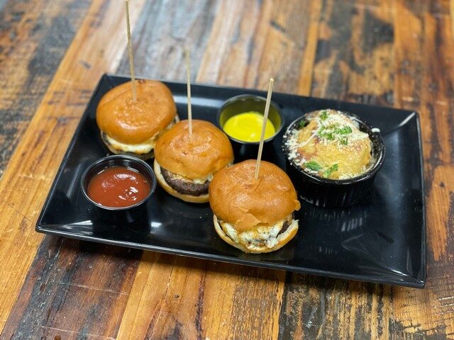 Cheddar Burger Sliders