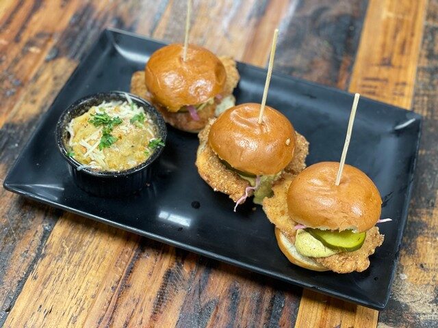 Chicken Schnitzel Sliders