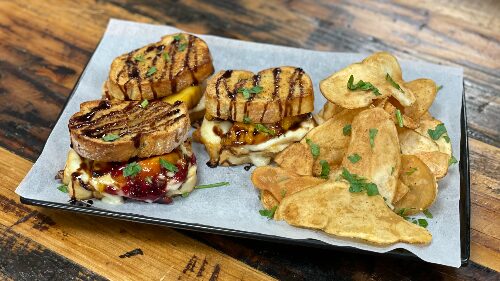 Grilled Peach Slider