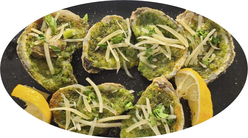 Oysters Rockefeller