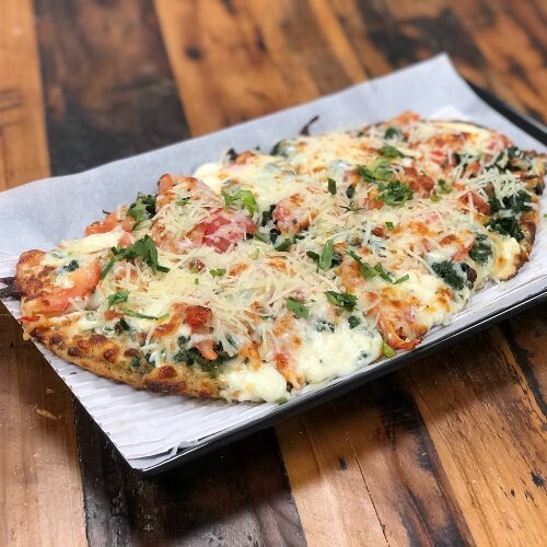 Spinach & Burrata Flat